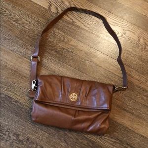 Brown Tory Burch bag